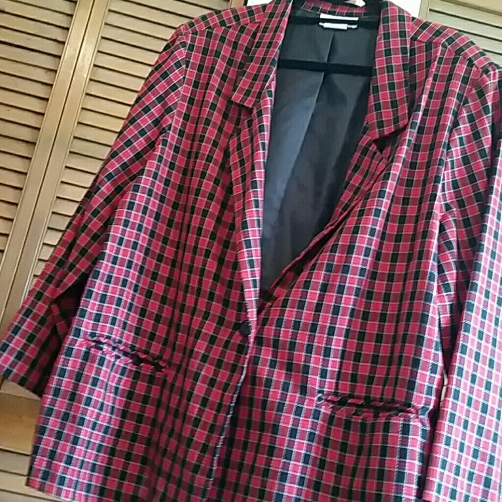 Plaid coat